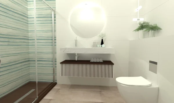 Lavabo de Resina Acquabella Integra Un Seno