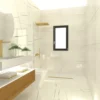 Lavabo de Resina Acquabella Integra Un Seno