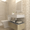 limestone agrifoglioy Tau Élite-Lavabo de Resina Acquabella Integra Un Seno- Diseño exclusivo Todo Decora