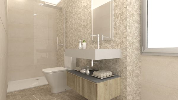 limestone agrifoglioy Tau Élite-Lavabo de Resina Acquabella Integra Un Seno- Diseño exclusivo Todo Decora