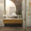 arrecife corten natural-Lavabo de Resina Acquabella Integra Un Seno