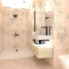 Lavabo de Resina Acquabella Integra Un Seno