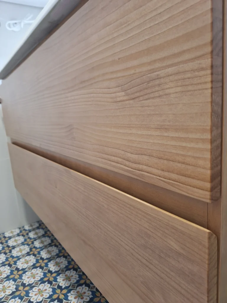 Mueble de baño madera maciza Iris