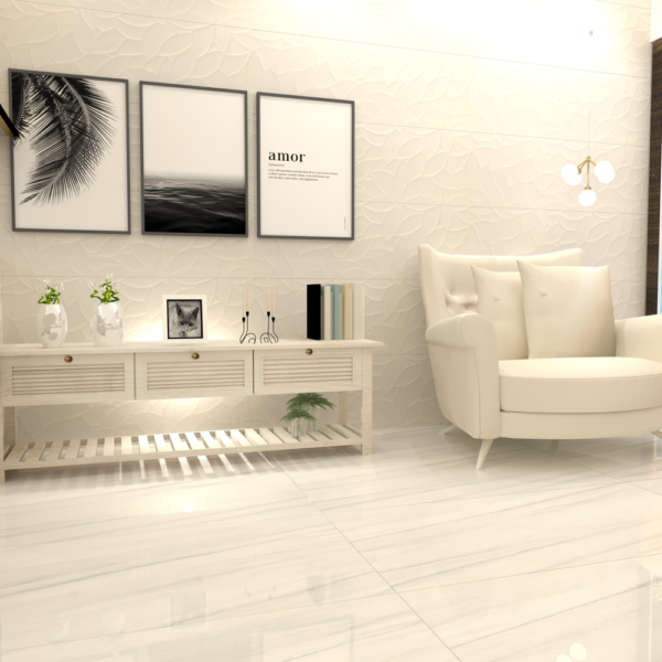 Essenziale Flora 3D Bianco Marazzi