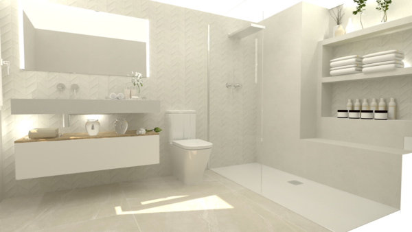 Work White 30x90 cm Marazzi