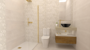 Harlem Art White 40x120 cm Metropol