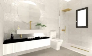 Harlem Art White 40x120 cm Metropol Estudio de diseño y decoración