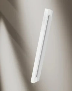 DETALLE TIRADOR EXCLUSIVO DE KASSANDRA MAMPARAS DELTA 102 BLANCO