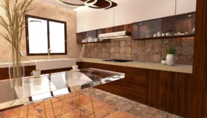 cocinas de nogal