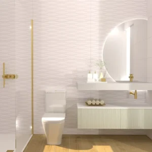 Azulejos con rombos extra blancos